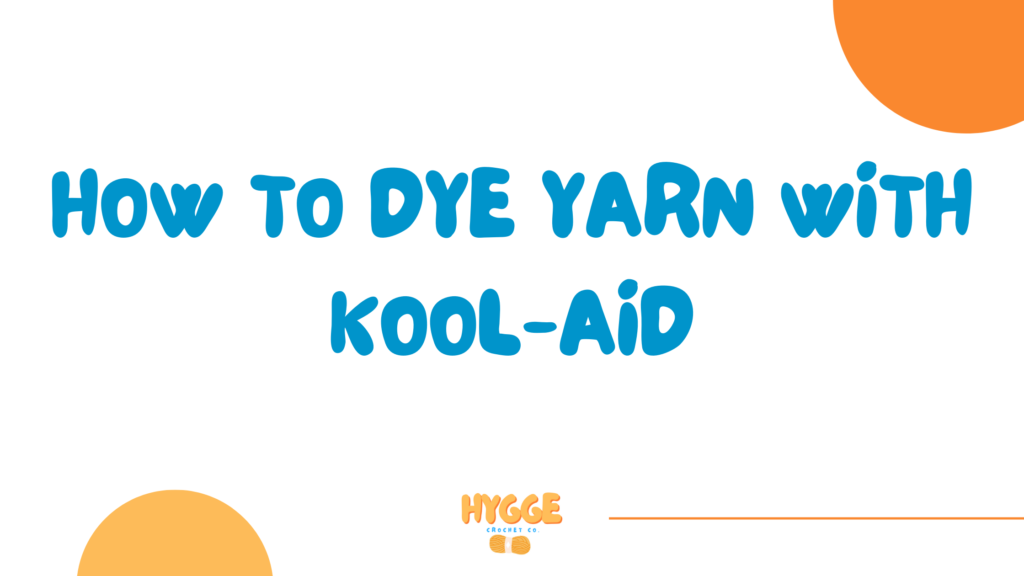 Can You Dye Yarn