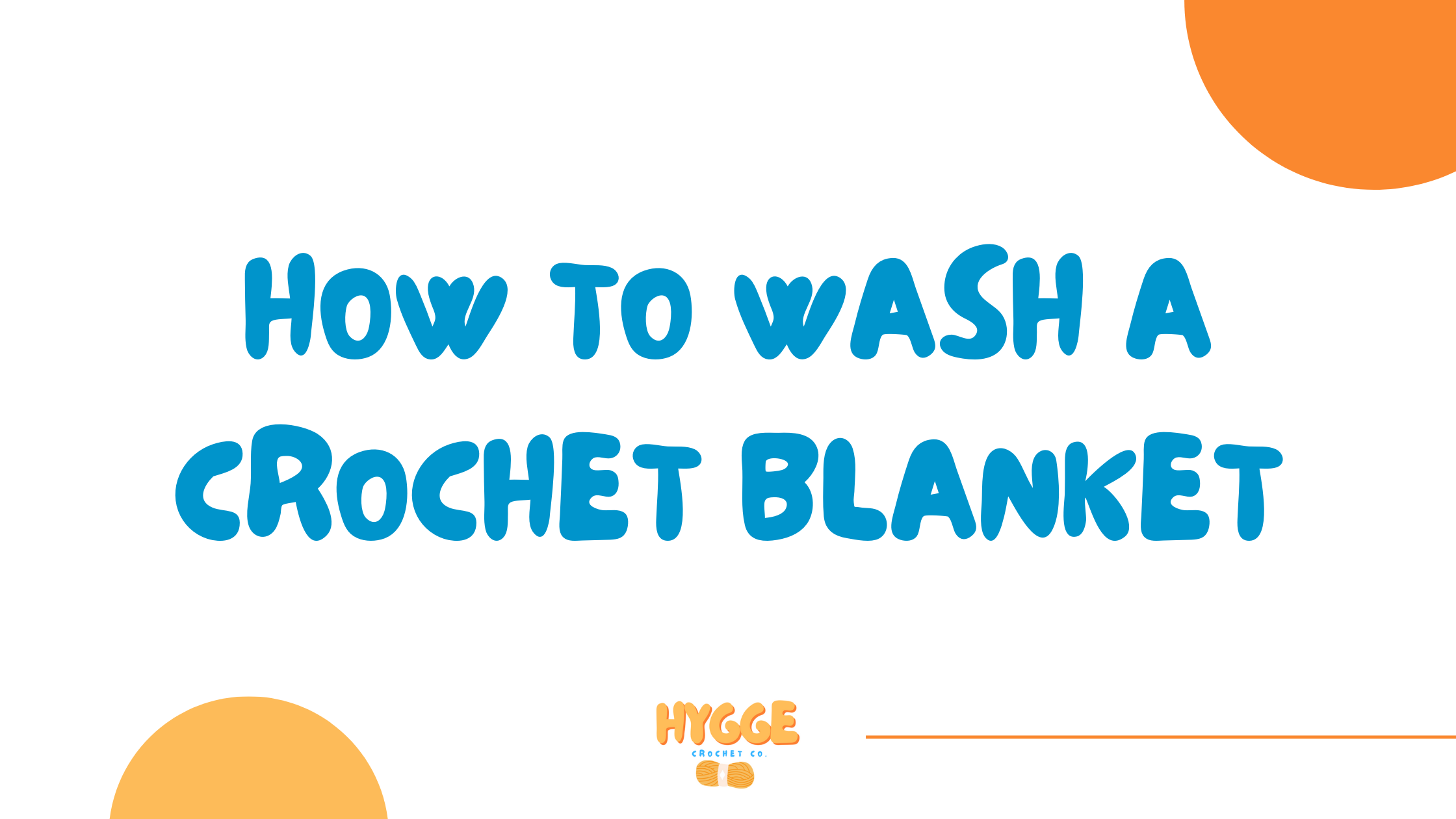 How to Clean and Care for Crochet Blankets & Clothing