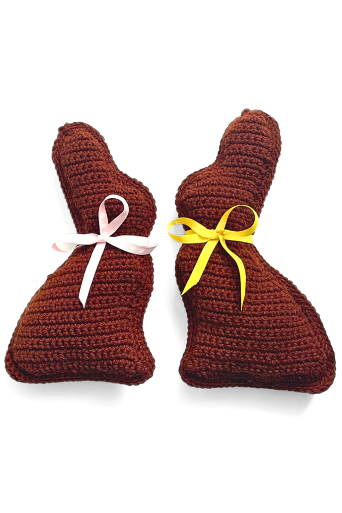 Chocolate Easter Bunny Crochet Pattern