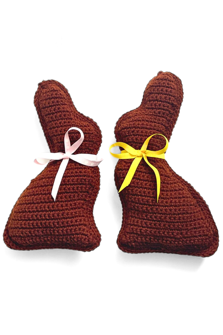 Chocolate Easter Bunny FREE Crochet Pattern