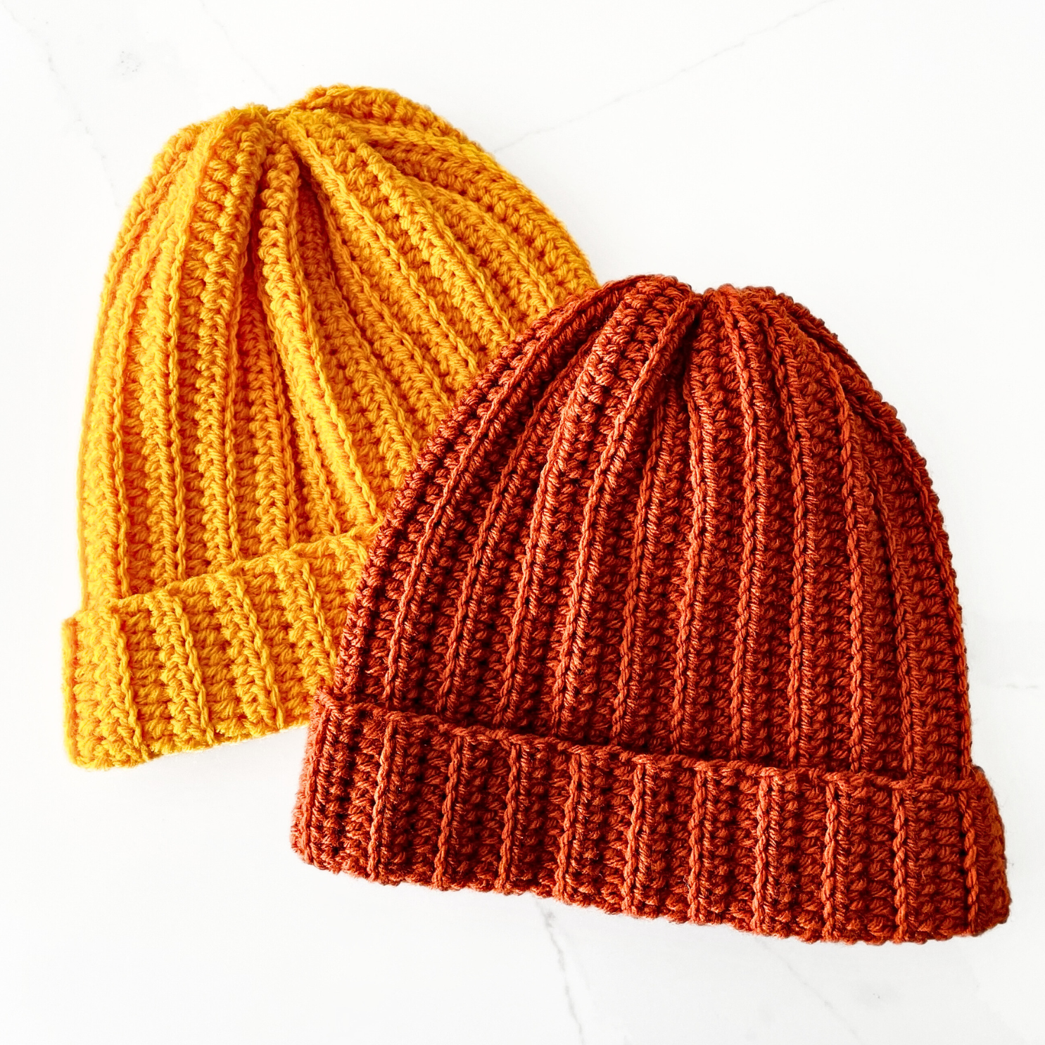 How to Crochet a Hat for Beginners – Free Ribbed Beanie Pattern
