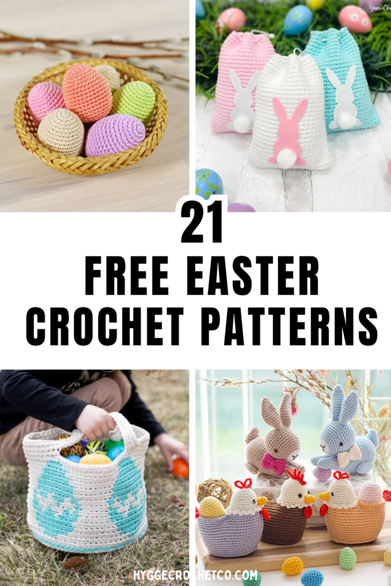 21 Free Crochet Patterns for Easter