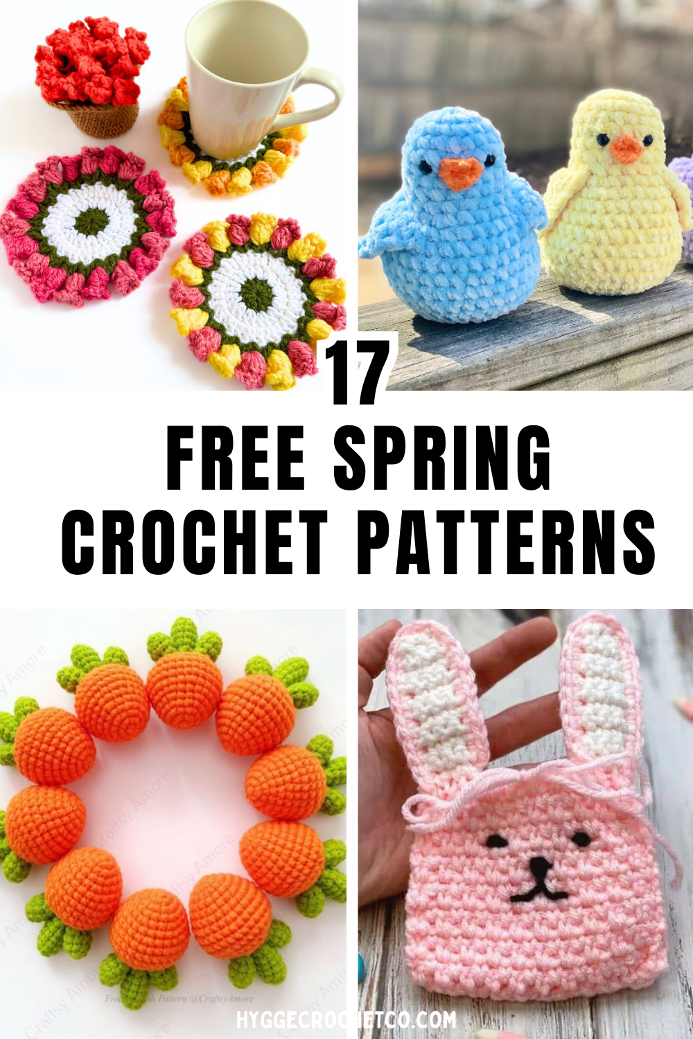 17 Free Crochet Patterns for Spring