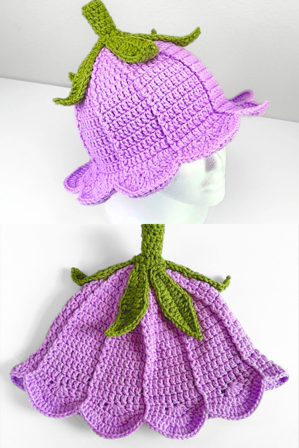 Crochet Flower Hat