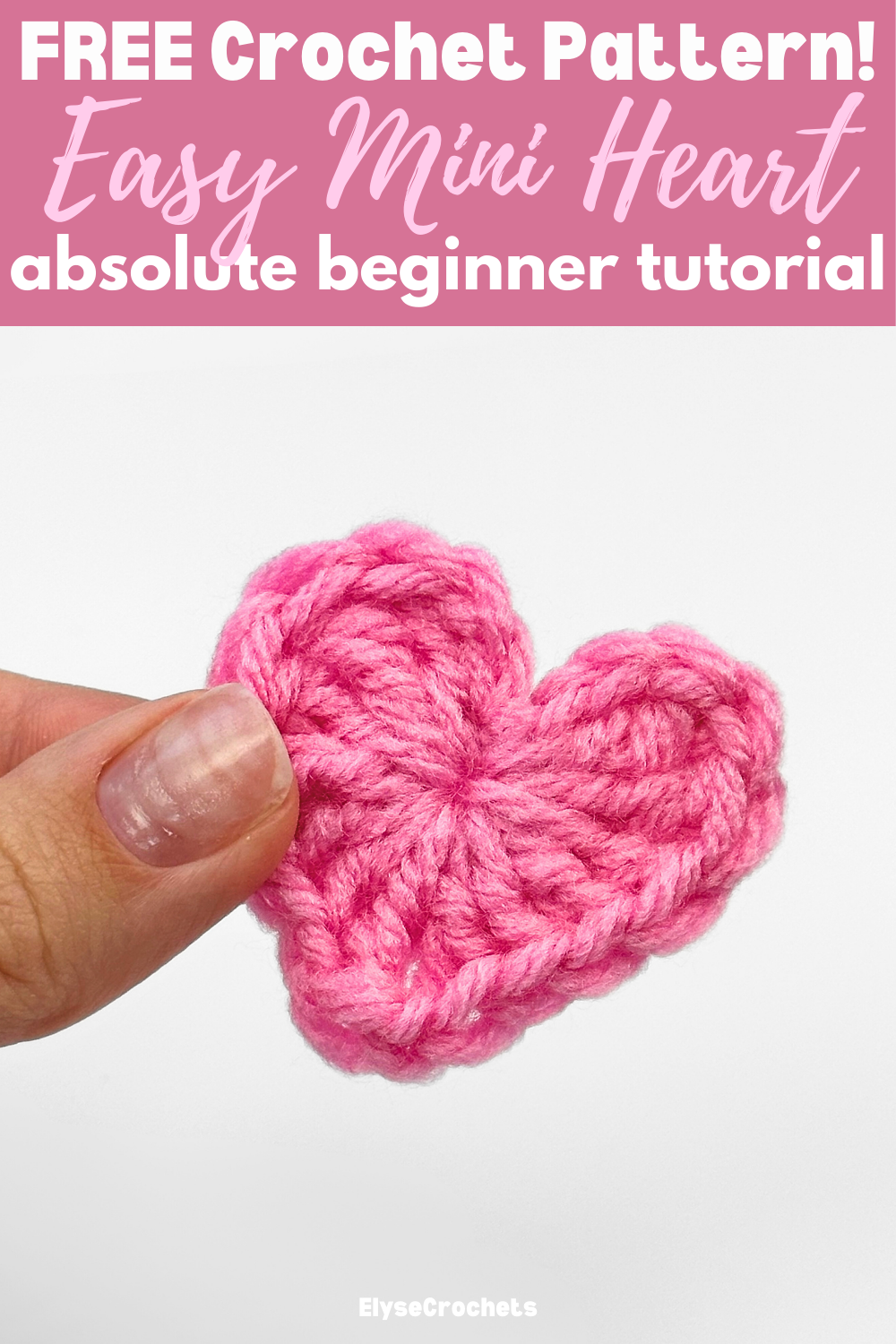 Easy Heart Crochet Pattern