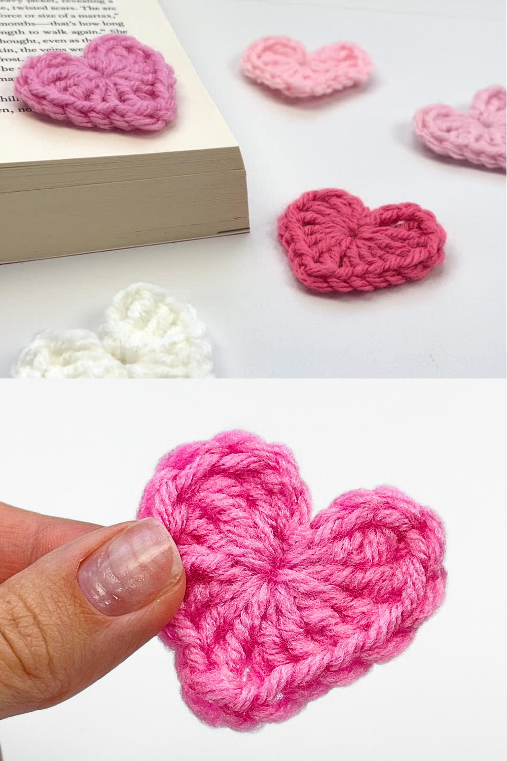 How to crochet a heart