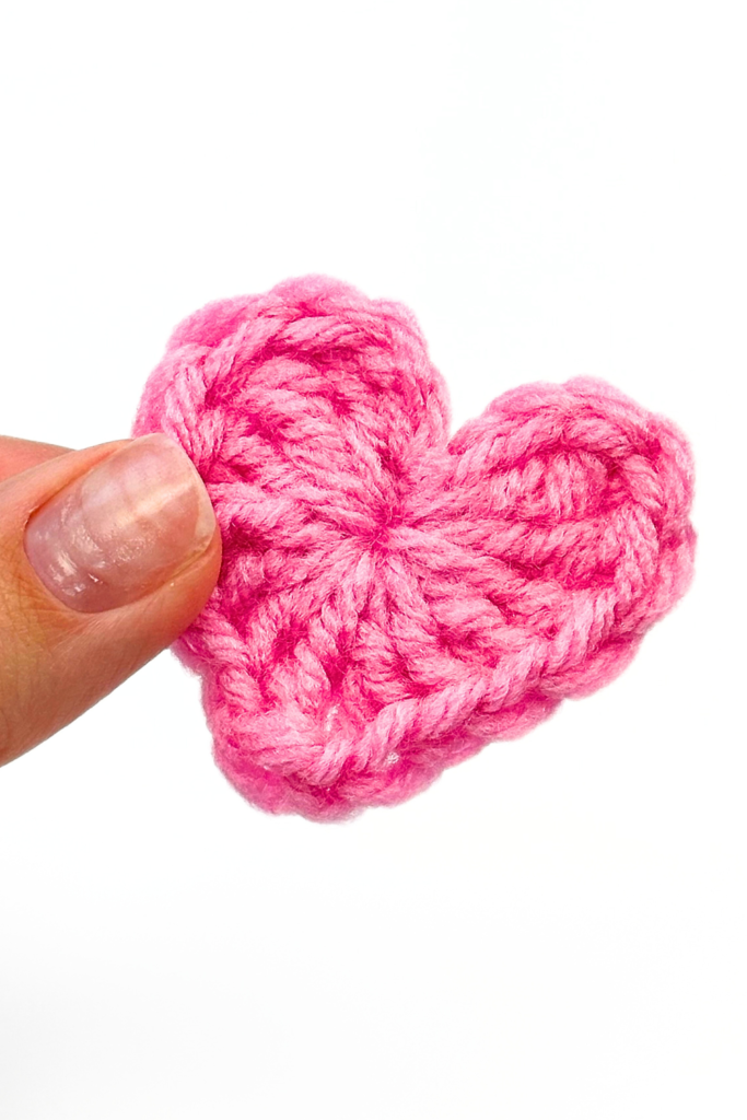 How to crochet a heart